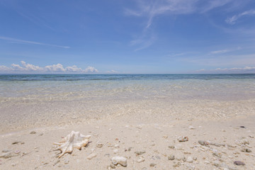  Summer season vacation on an tropical island paradise white beach