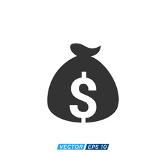 Money Bag Icon Design Vector