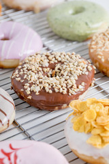 Delicious homemade doughnut