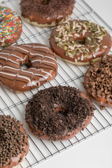 Delicious homemade doughnut