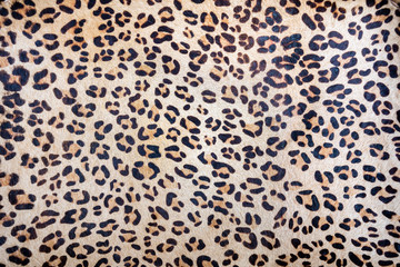 Seamless brown and beige of Leopard.Animal skin or fur hairy texture. Use for luxury pattern design wallpaper background, textile, gift wrapping design, any printed materials ,advertising.