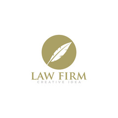 Law Firm Logo Design Vector