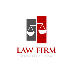 Law Firm Logo Design Vector