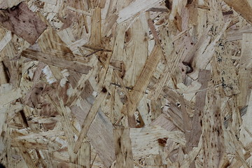 Chips panel for construction. Surface structure and texture. Building materials for the home.