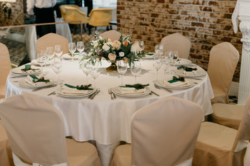 wedding table setting