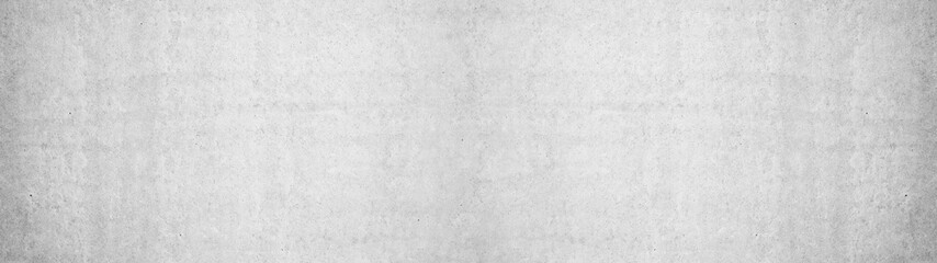 Obraz premium White gray concrete stone cement wall banner background panorama long
