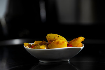 Patatas con pescado