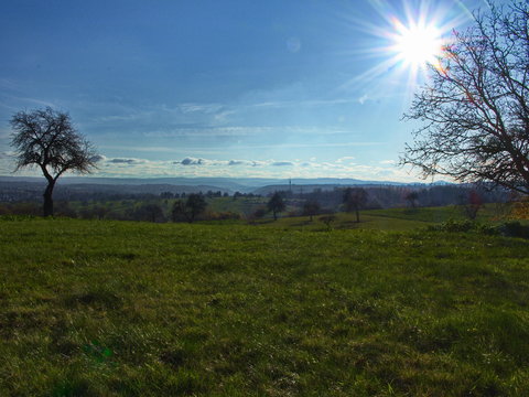 Landschaft bei Waldbronn