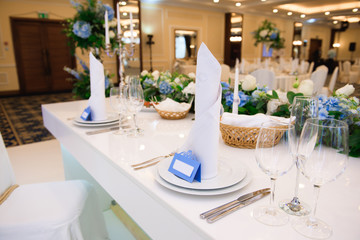 banquet in a restaurant, party in a restaurant