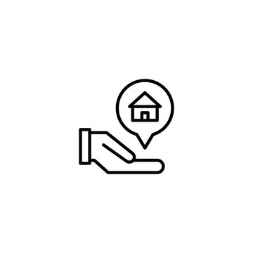 home care icon vector illustration