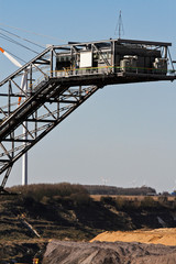 Mining of lignite to generate electricity in Germany