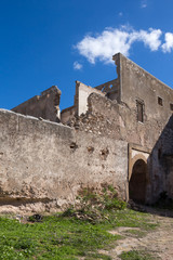 Exterior of abandoned house, Dar Caid Hadji