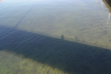 water reflections Concepcion Chile