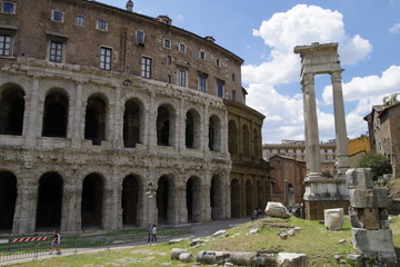 Tempel des Apollo Sosianus in Rom, Italien