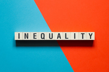 Inequality word concept on cubes