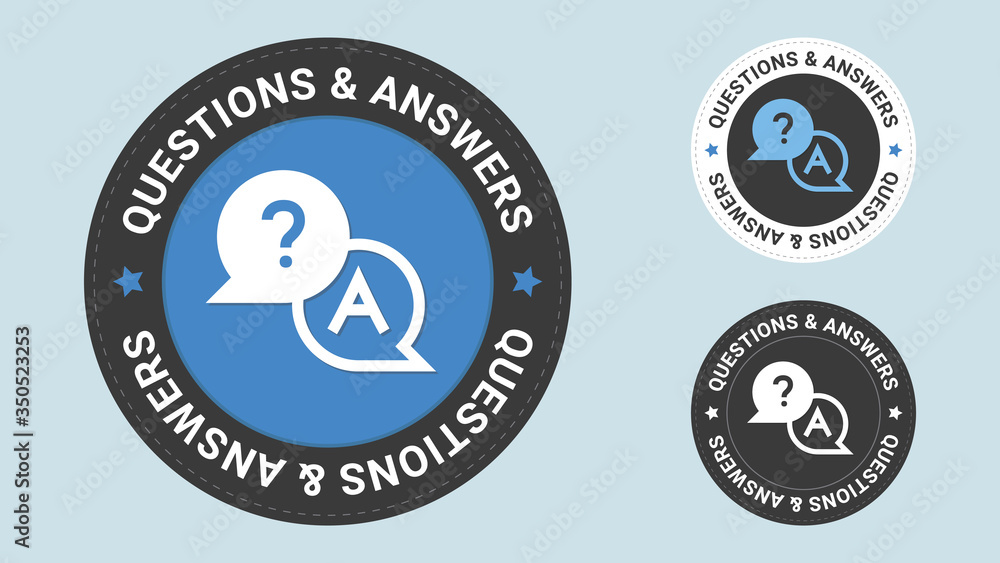 Poster questions and answers stamp vector illustration with euro sign. vector certificate icon. vector comb