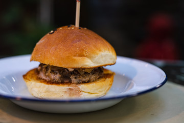 Homemade Beef Burger