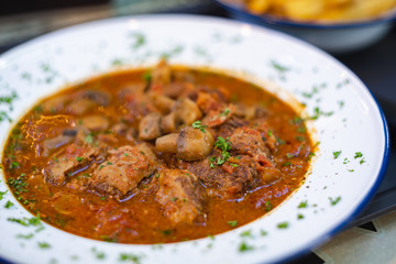Braised Beef Cheeks Stew