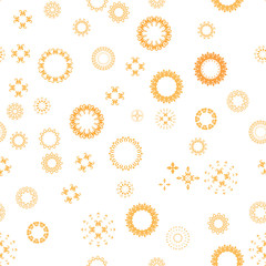 Seamless pattern for abstract plan or other image design