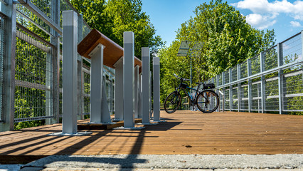 Ścieżka rowerowa, żelazny szlak rowerowy © Franciszek