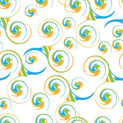 Seamless pattern for abstract plan or other image design