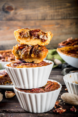 Homemade pecan pie