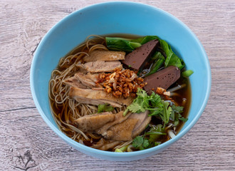 Thai Food Mixed Duck and Chicken Dishes
