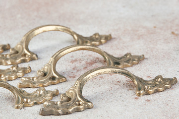 Antique furniture dresser handles