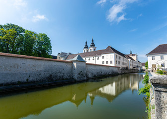 Impressions of the famous Monastery Kremsmuenster in Upper Austria