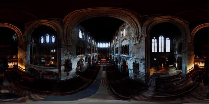 vr 360 Interior of St. Bartholomew's in Wilmslow