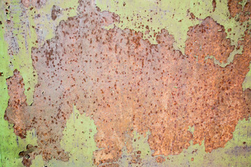 background texture iron rust red iron green iron