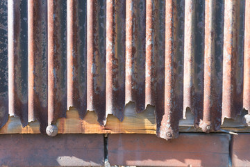 rusty zinc metal texture background Abstract with Decay and scratched