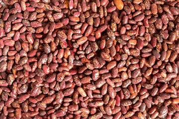 Background of red kidney beans texture
