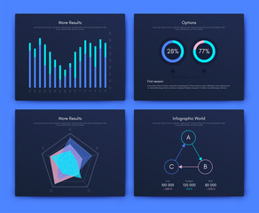 Big set of infographics elements. EPS10. Stock vector