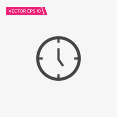 Clock Icon Design, Vector EPS10