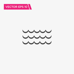 Wave Icon Design, Vector EPS10