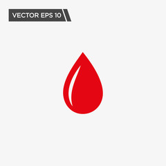 Fototapeta premium Blood Icon Design, Vector EPS10