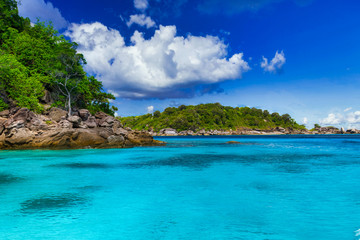 Fototapeta na wymiar Beautiful Similan islands at Andaman sea, Thailand