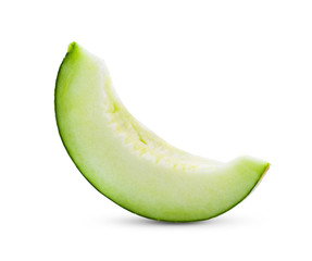 cantaloupe melon isolated on white background