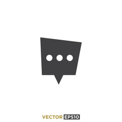 Chat Icon Design Vector Illustration
