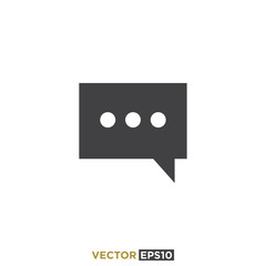 Chat Icon Design Vector Illustration