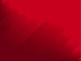 Abstract Red Background with Stripes. Vector Banner.