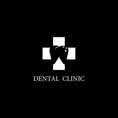 Dental clinic logo template vector icon design
