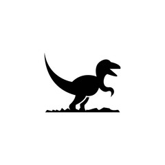 Brontosaurus logo template vector icon design