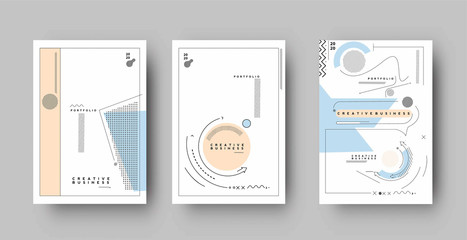 Flyer & Poster Cover Design in A4 Size Photo Template Illustration.