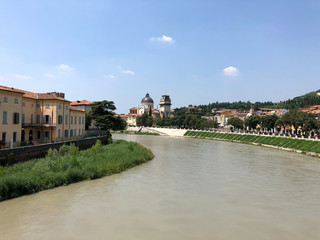 Fototapeta premium View of the city of Verona, Italy
