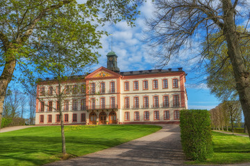 Fototapeta na wymiar The Palace of Tullgarn. Typical swedish manor. Sweden. Europe