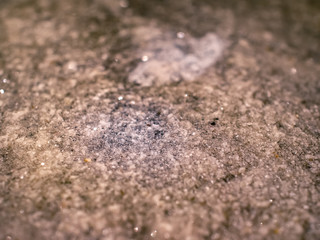 Rough stone surface