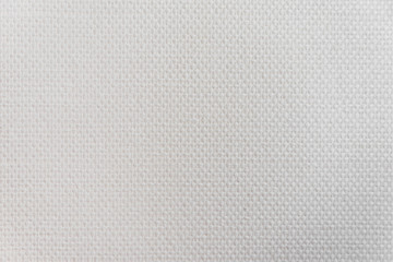 Fototapeta na wymiar burlap flax texture background in white color