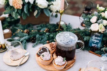 coffee and cookies